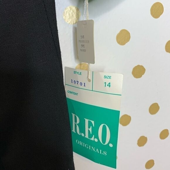 R.E.O originals vintage button front dress 14 - Picture 5 of 7